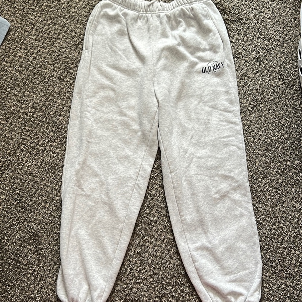 Grey joggers